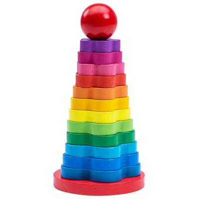 Stacking Toy | Wooden Rainbow Toy – Jaques of London