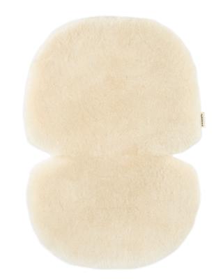 BINIBAMBA Milk Sheepskin Buggy Liner for Prams