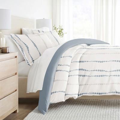 Quatrefoil & Farmhouse Vine Prints 3PC Duvet Cover & Shams Set, Ultra Soft - Becky Cameron, Urban Vibe / Navy, Full/Queen : Target