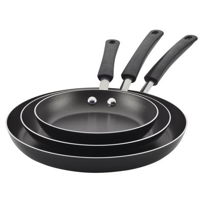 Farberware Easy Clean 3 Pzas Sartenes / Sartenes Antiadherentes, Aptas para Lavavajillas, 8 Pulgadas, 9.75 Pulgadas, 12 Pulgadas, Negro - Walmart.com