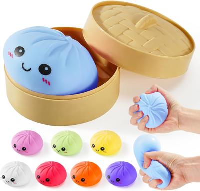 Amazon.com: Dumpling Squishy Toys, Gaint Dumpling Squishy Mystery Box, Colorful Squishies Dumplings Stress Balls Toy, Stocking Stuffers with Food Stea