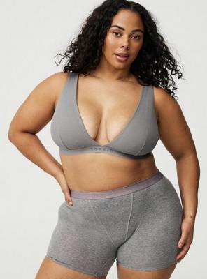 Plus Size - Cotton Rib High-Rise Short Panty - Torrid
