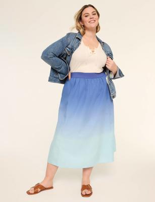 Ombre Maxi Skirt | LaneBryant
