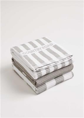 CR Stripe Australian Cotton Tea Towel Pack of 3 | Woolworths.co.za