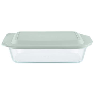 Pyrex Multi-Purpose Glass Deep Baking Dish, Oven & Dishwasher Safe, 7 x 11-in