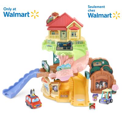 VTech® Bluey Road Trip Playset - Two Cars & Bonus Accessories - Walmart Exclusive - English Version, 1.5+ Yrs - Walmart.ca