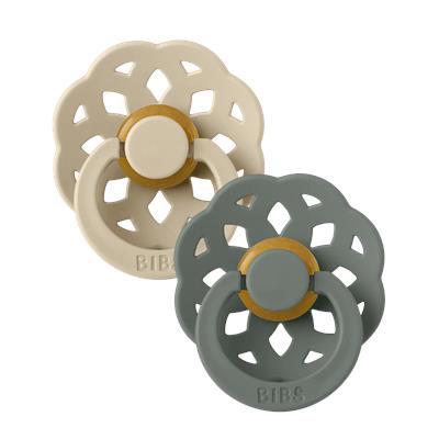 Bibs Pacifier Boheme 2 Pack - Round