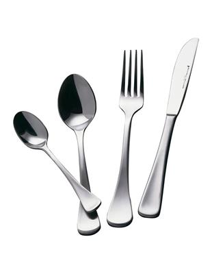 Maxwell & Williams Cosmopolitan Cutlery Set 16 Piece in Silver | MYER