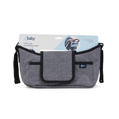 4baby Stroller Organiser Grey | Baby Bunting AU