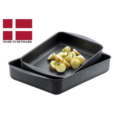 Scanpan – Ergonomic Stratanium 2 PIECE Non-stick Roasters (Made in Denmark) – Victorias Basement