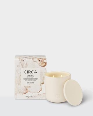 Sea Salt & Vanilla 300g Soy Candle - Fresh | CIRCA – CIRCA AU