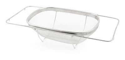 Stainless Steel Expandable Strainer, 13.5 x 9.5-in, 3.21-L