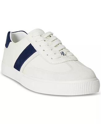 Lauren Ralph Lauren Womens Braylee Round Toe Sneakers - Macys