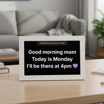 Shop Memoryboard Dementia Clock with Simple Reminders