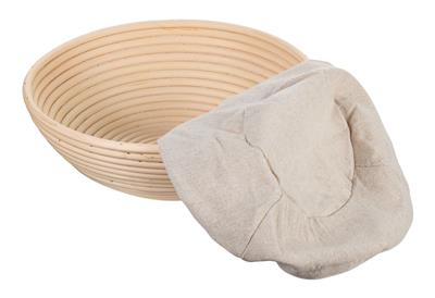Paderno Vida Cotton/Linen Bread Proofing Basket, 9.84-in | Canadian Tire