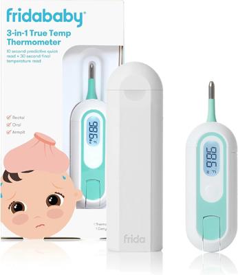 Amazon.com : Frida Baby 3-in-1 Rectal, Underarm & Oral Thermometer for Kids, Digital Baby Thermometer for Infants, Toddlers, & Kids, Quick & Accurate