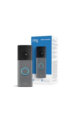 Ring Battery Video Doorbell (newest gen) | DIY Wireless Doorbell Camera | Retinal 2K | 6x Zoom | Two-Way Talk | Easy to install | Built-In Battery | 3