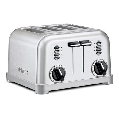 Cuisinart Stainless Steel 4-Slice Multifunction Toaster CPT-180C | RONA