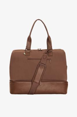 BÉIS The Weekender in Maple - Brown Weekend Bag & Overnight Travel Bag | BÉIS Travel CA
