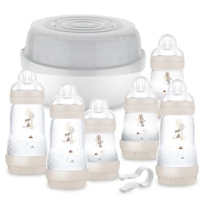 MAM Easy Start Microwave Steam Steriliser and Anti-Colic Baby Bottles Set | Smyths Toys UK