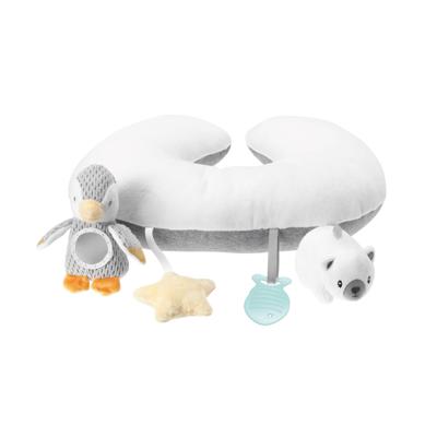 Penguin Tummy Time Activity Pillow | Newborn | Nuby UK