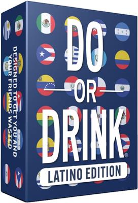 Amazon.com: Do or Drink Latino Edition - The Adult Drinking Game for Latinos - Fun Party Games for Adults with 250 Cards - Great for Game Night, Pre G