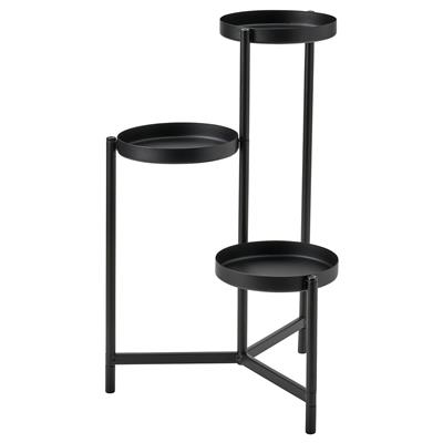 OLIVBLAD plant stand, indoor/outdoor black, 22 ¾ - IKEA