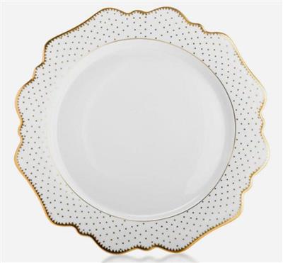 Simply Anna Antique Polka Dinner Plate