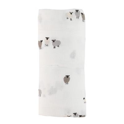 Muslin Blanket Bamboo Sheep - Special Edition Laura Lémerveil