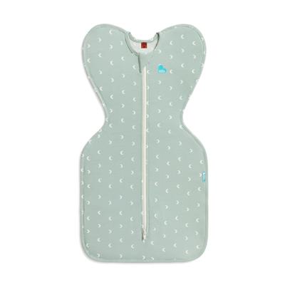 Love to Dream Original Swaddle Up 1.0 Tog Olive Moon Size Medium | Baby Bunting AU