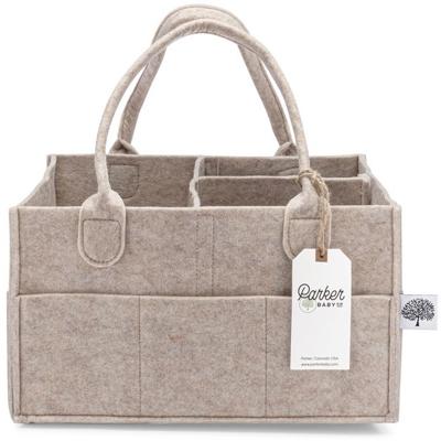 Parker Baby Co. Felt Diaper Caddy Regular - Sage Green : Target