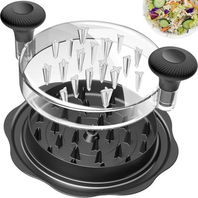 Amazon.com: Ukeetap 10 Pro Chicken Shredder Tool Twist Large for Kitchen, BPA-Free Food-Safe Meat Grinder, Visible Chicken Breast Meat Shredder with S