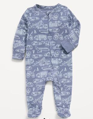 2-Way-Zip Sleep & Play Footed One-Piece for Baby | Old Navy