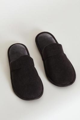 Mens Manuel Open Back Slipper - Grey – Edgars