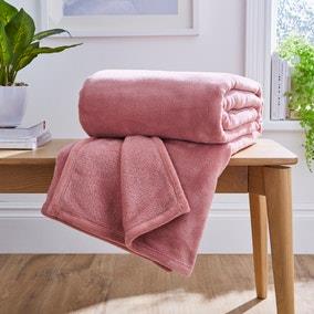 Seriously Soft 220cm x 220cm Throw | Dunelm