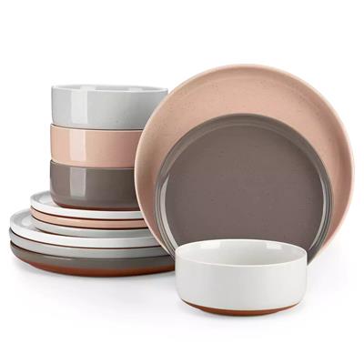 Tara 24-Piece Stoneware Dinnerware Set | Service for 8