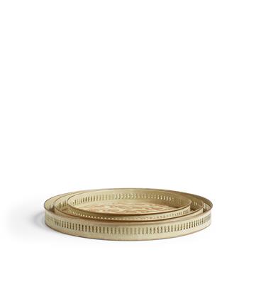 Muhibbi and Maeve Trays - Set of Three - Multi | OKA