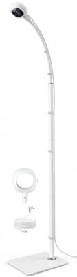 Floor Stand for Nanit Pro Baby Monitor, Nanit Stand with Adjustable Height and Heavy-Duty Stable Base, Full Enclosure Camera Mount Baby Monitor Stand