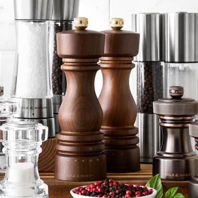 Cole and Mason London Walnut Mills Set, 7 | Williams Sonoma