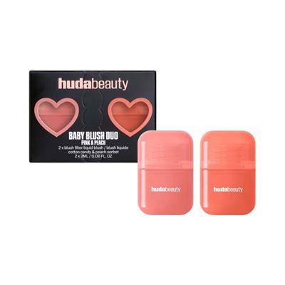 Buy Huda Beauty Ombre Baby Blush Filter Duo - Cotton Candy and Peach Sorbet (2 pcs) Online at Best Price in India on Tira Website & App