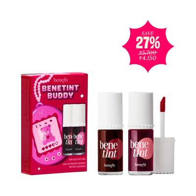 Buy Benefit Cosmetics Benetint Buddy Full-Size Tint Duo - Original Rose Dark Cherry (2 pcs) Online at Best Price in India on Tira Website & App