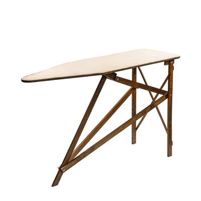 Lehmans Folding Wooden Ironing Board, Amish Made with Ironing Board Pad and Cover, Dark Finish : Target