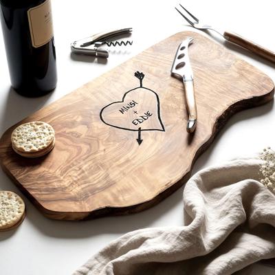 Personalized Carved Heart Cheese Board | Personalized Cheeseboard | Personalised Chopping Board | Unique Wedding and Engagement Gift - Etsy