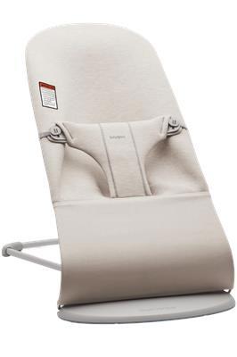 Bouncer Bliss: Light beige - 3D Jersey