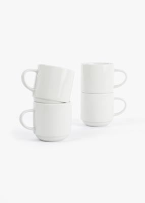 Hamilton Stackable Mugs 4 Pack | Woolworths.co.za