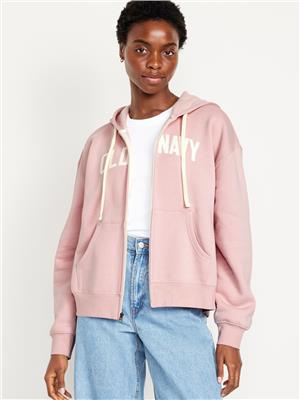 Logo Zip Hoodie Sweatshirt | Old Navy