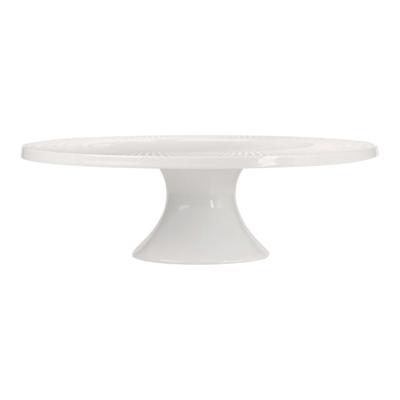 Maxwell and Williams White Basics Diamonds Footed Cake Stand - Yuppiechef