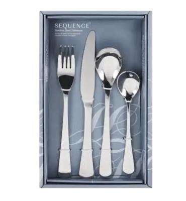 Checkers | Sequence Stainless Steel Cutlery Set 24-Piece