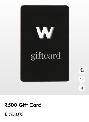 Woolworths Gift Voucher