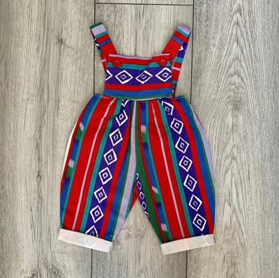 Berry Coloured Striped Romper, Retro, Vintage and Boho , Spring/summer Unisex - Etsy Canada